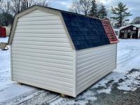 8 x 12  Vinyl Sided Madison Mini Barn