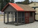 Amish Crafted 8'x12' King Coop  Holds 20 Chickens 